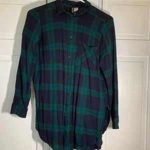 Green flannel